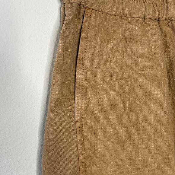 Everlane Gold Wide Leg Pants with Elastic Waistband - Picture 3 of 9